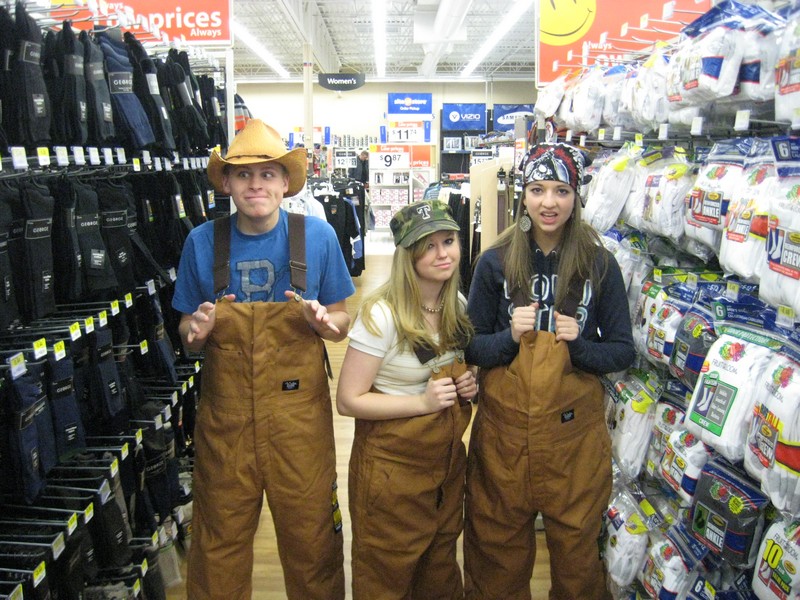 Celeste goofing off with friends.jpg